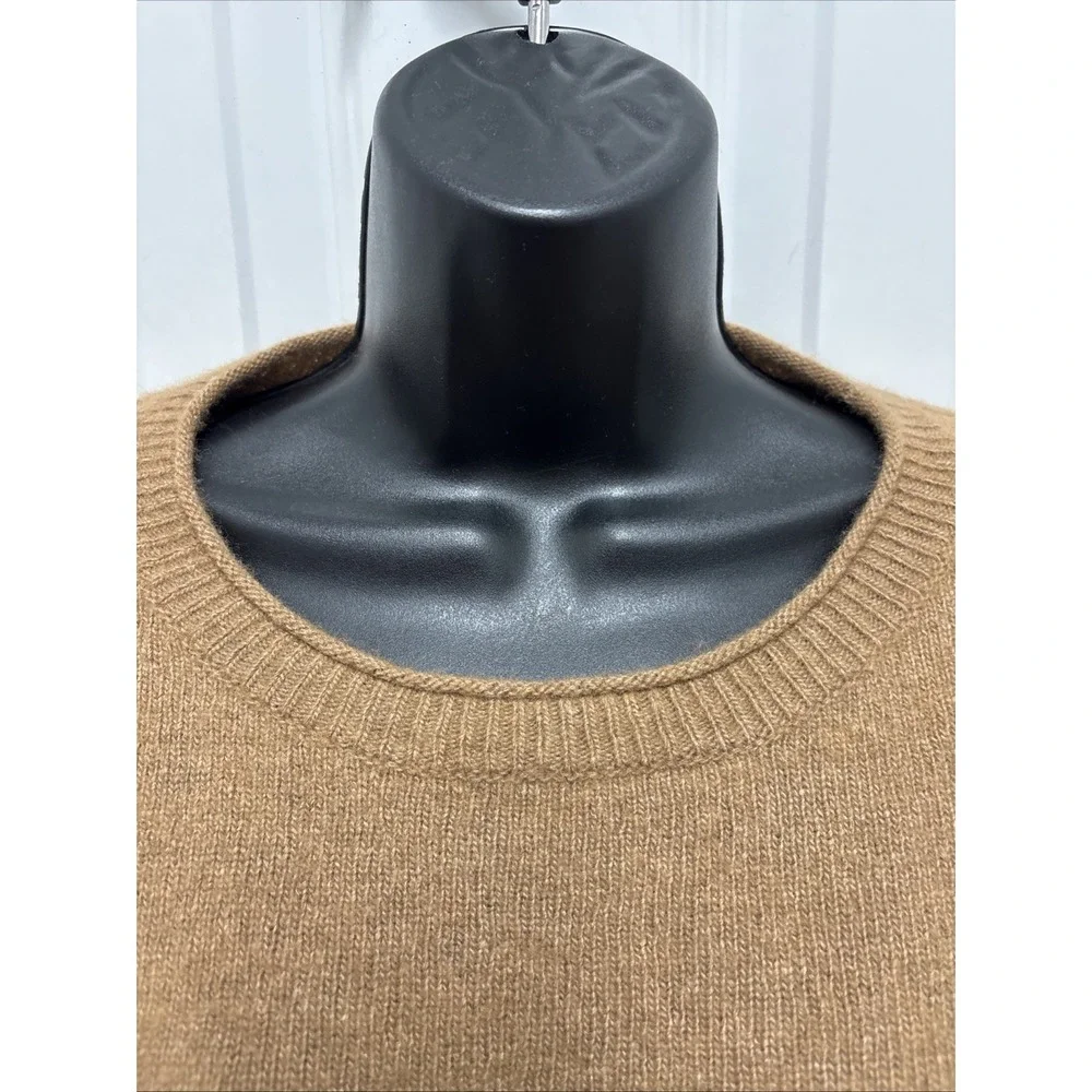 Jenni Kayne‎ Woman's Brown Wool Blend Crewneck Sweater - Size 1X